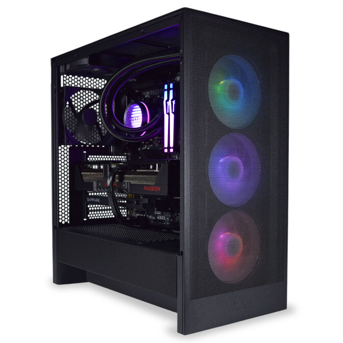 Ordenador King Mod Gamer-PC NZXT Ryzen 7 9800X3D 32GB DDR5 2TB RX 9070 XT WiFi W11 V3 image number 1