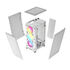Torre Mini-ITX Corsair iCue 2000D RGB Blanco Cristal Templado image number null