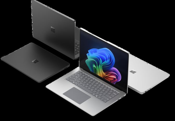 Port&aacute;til Microsoft Surface Laptop 7 Copilot+ PC 15" Intel Core Ultra 5 16GB 512GB Negro image number 2