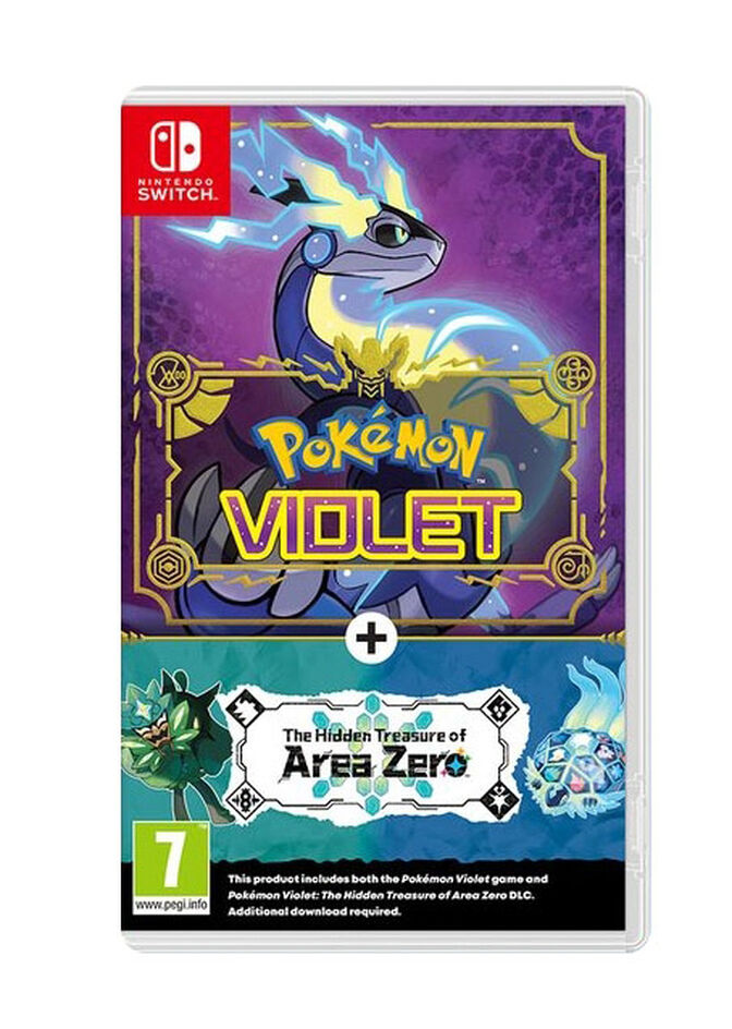 Juego Nintendo Switch Pok&eacute;mon Violet + DLC The Hidden Treasure of Area Zero image number 0