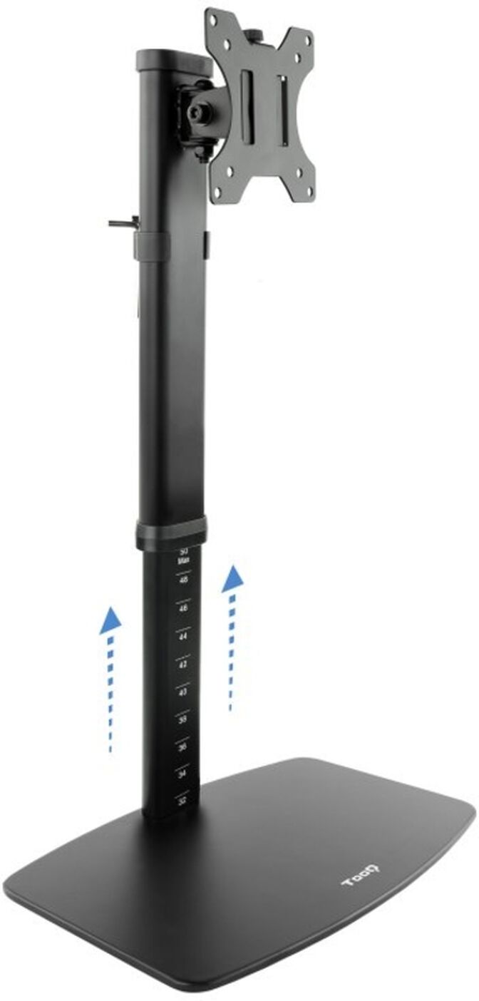 Soporte de Mesa Tooq Inclinable y Altura Ajustable de 17" a 27" M&aacute;x. 6 kg para Brazo Negro image number 0