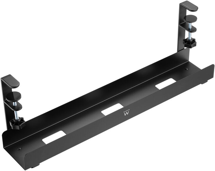 Soporte para Cables Ewent EW1548 Clamp-On Under Desk Negro image number 1