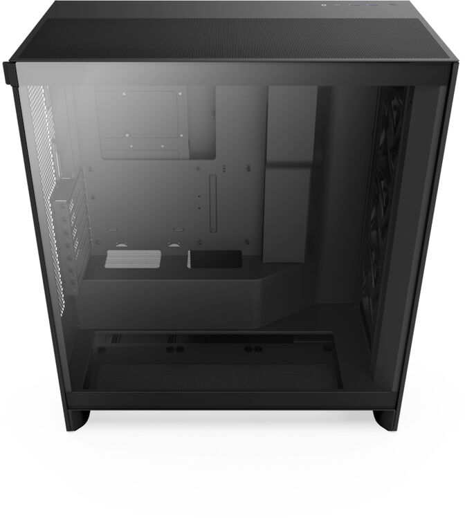 Torre ATX NZXT H7 Flow Negro Vidro Temperado image number 2