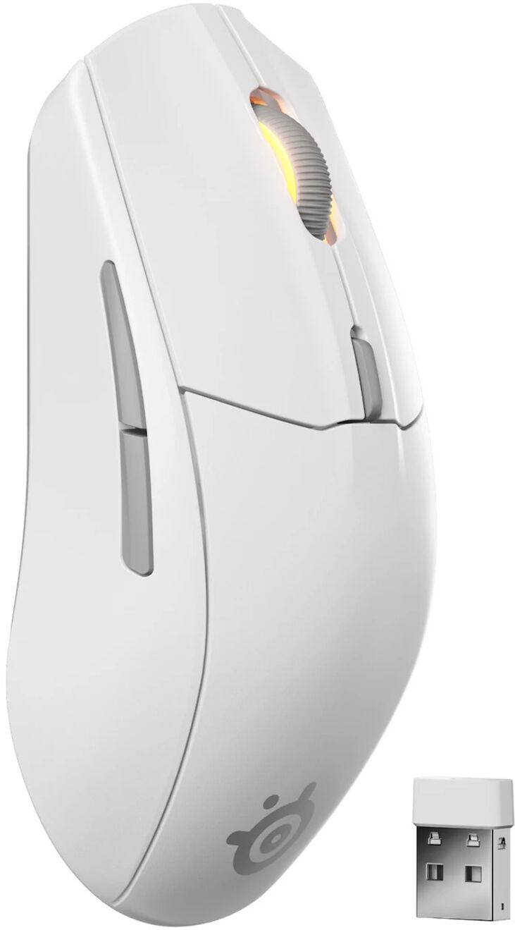 Ratón Steelseries Rival 3 Wireless Gen2 Blanco image number 0
