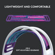 Auriculares Logitech G733 RGB Lightspeed Wireless Blanco image number null