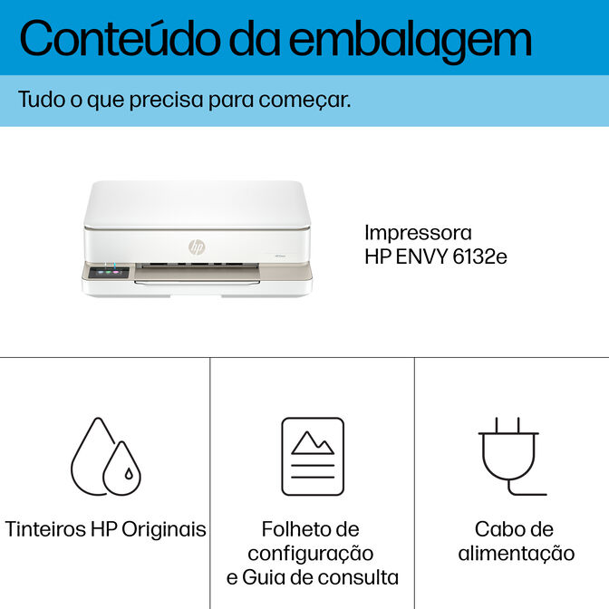 Impresora Multifunci&oacute;n de Inyecci&oacute;n de Tinta HP Envy 6132e Todo-en-Uno WiFi image number 6