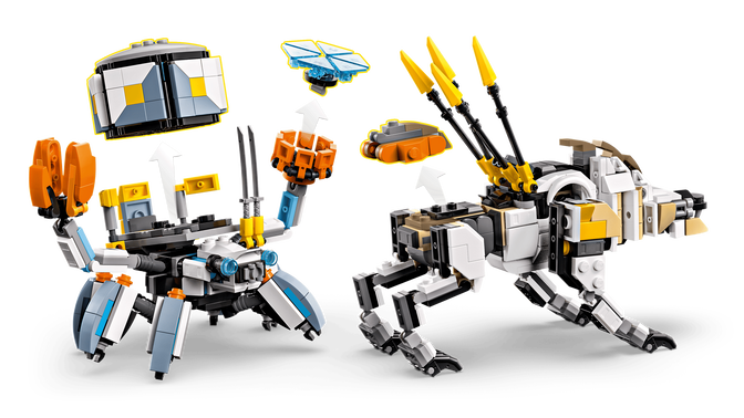 LEGO Horizon: Aloy y Varl contra Recolector y Merodeador, 768 Piezas (77037) image number 4