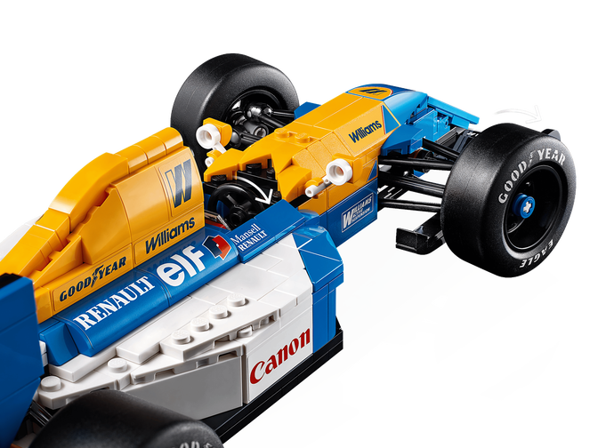 LEGO Icons: Williams Racing FW14B y Nigel Mansell, 799 Piezas (10353) image number 3