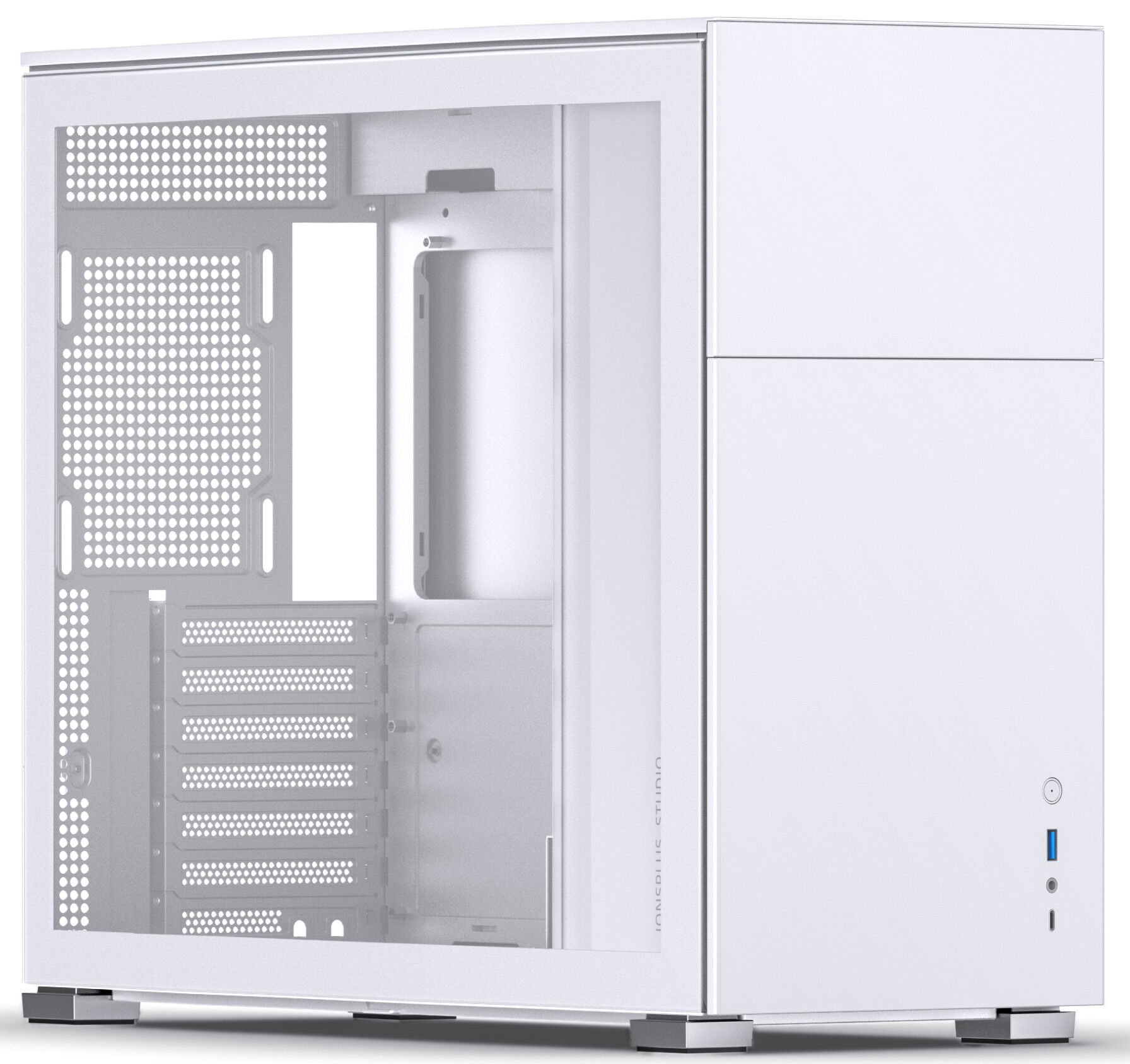 Caja ATX Jonsbo D41 STD Vidrio Templado Blanco