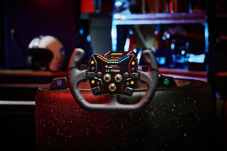 Asetek SimSports GT Rim - Open D, Leder image number 4