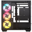Torre Micro-ATX Corsair 2800X RS-R ARGB Negro Cristal Templado image number null