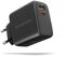 Cargador de pared AXAGON ACU-PQ45 QC3.0,4.0/AFC/FCP/PPS/Apple + PD type-C 45W Negro
