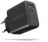 Cargador de pared AXAGON ACU-PQ45 QC3.0,4.0/AFC/FCP/PPS/Apple + PD type-C 45W Negro image number null