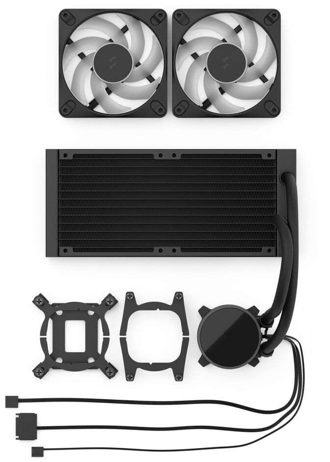 Refrigeraci&oacute;n Liquida CPU Fractal Design Radius 240 RGB Negro image number 5