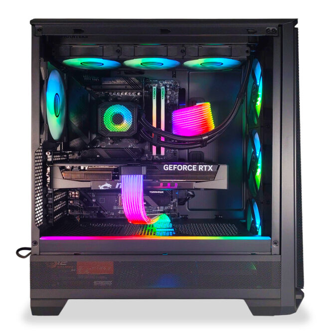Ordenador King Mod Gamer-PC Ryzen 7 9700X 32GB DDR5 1TB RTX 5070 WiFi W11 image number 2