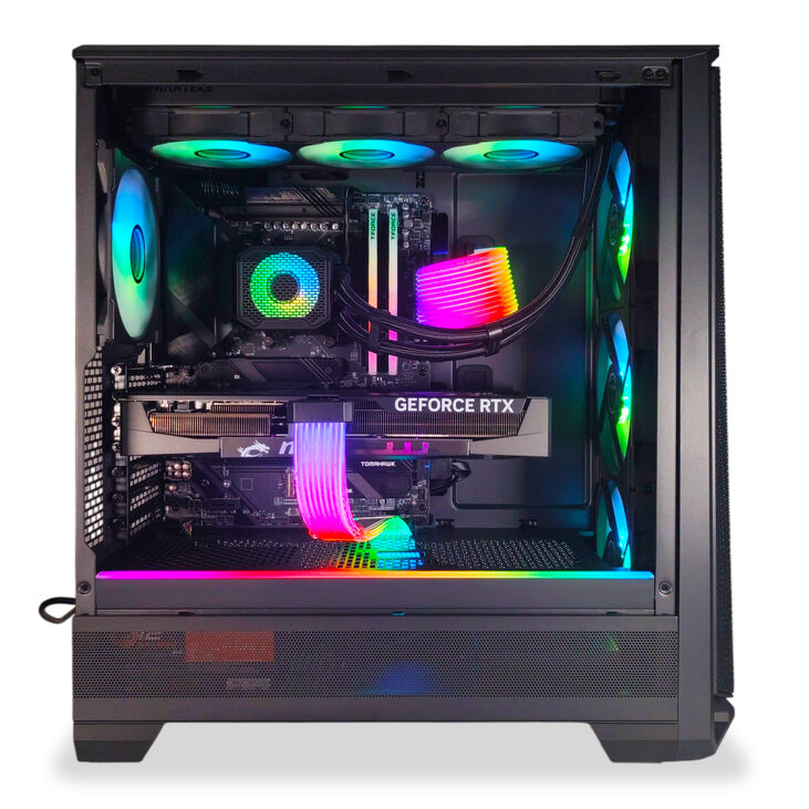 Ordenador King Mod Gamer-PC Ryzen 7 9700X 32GB DDR5 1TB RTX 5070 WiFi W11 image number 2