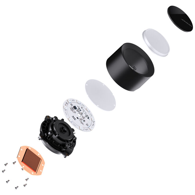 Kit Refrigeraci&oacute;n L&iacute;quida Jonsbo TG-240 ARGB Blanco - 240mm image number 8