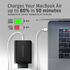 Cargador de pared AXAGON ACU-DPQ100, 3 puertas (USB + USB-C duplo), PD3.0/QC4+/PPS/Apple, 100 W, Negro image number null