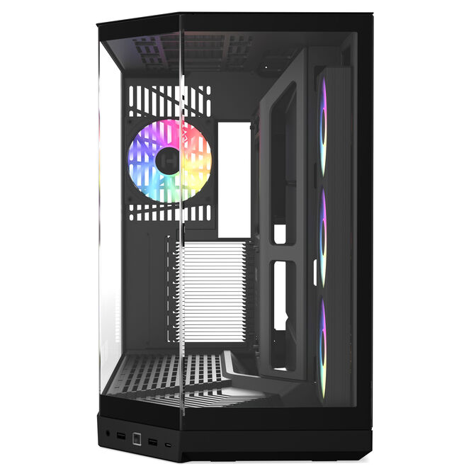 Caja E-ATX Hyte Y50 Vidrio Templado Negro image number 3