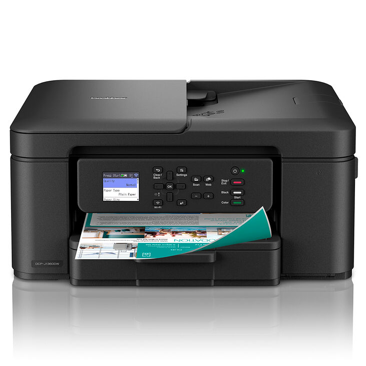 Impresora Multifunción de Inyección de Tinta Brother DCP-J1360DW WiFi image number 0