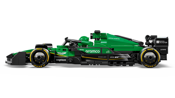 LEGO Speed Champions: Coche de Carreras Aston Martin Aramco F1 AMR24, 269 Piezas (77245) image number 4