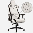Silla noblechairs EPIC - Blanco / Negro image number null