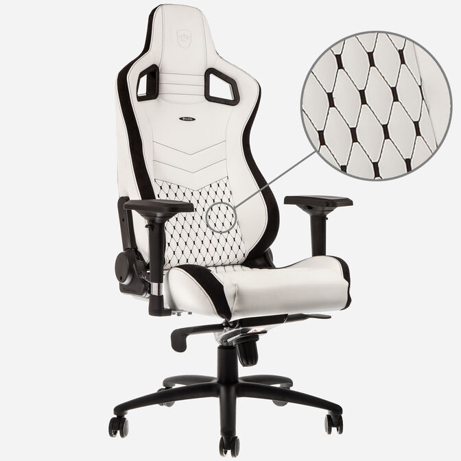 Silla noblechairs EPIC - Blanco / Negro image number 5
