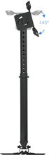 Soporte de Techo Tooq para Proyectores Tilt GiRat&oacute;nrio e Extens&iacute;vel Max.20kg Negro image number null