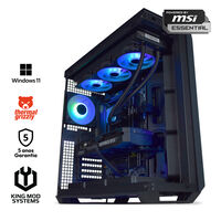 Ordenador King Mod Gamer-PC Ryzen 7 7800X3D 32GB DDR5 2TB RTX 5070 Ti WiFi W11