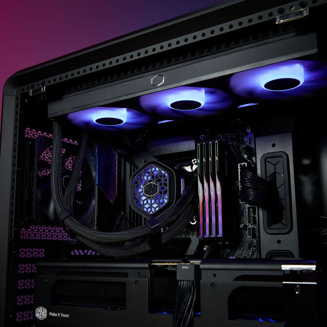 Refrigeraci&oacute;n L&iacute;quida CPU Cooler Master MasterLiquid ATMOS II VRM Fan ARGB 360mm Negro image number 6
