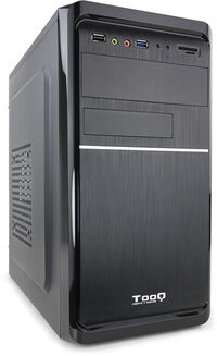 TooQ TQC-4735U3C-B carcasa de ordenador Mini Tower Negro 500 W