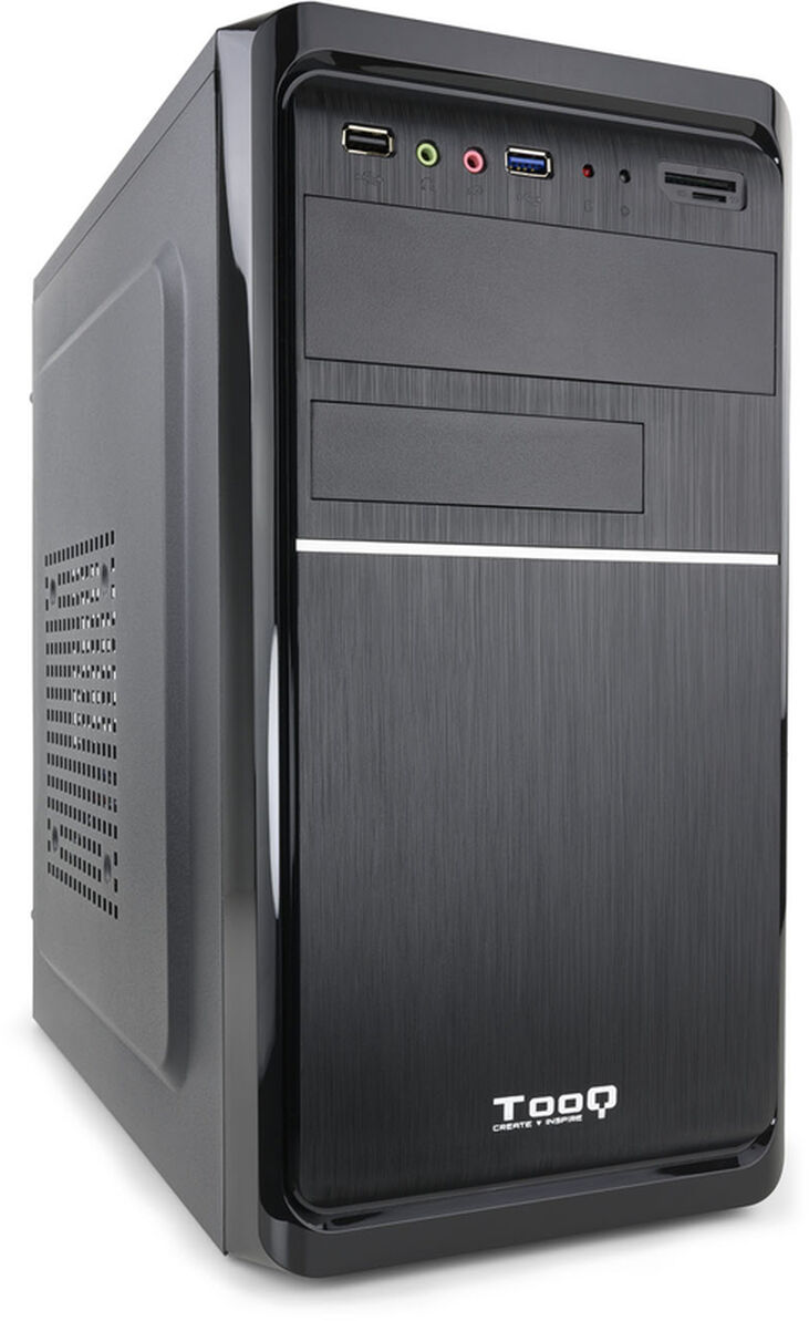 TooQ TQC-4735U3C-B carcasa de ordenador Mini Tower Negro 500 W image number 0
