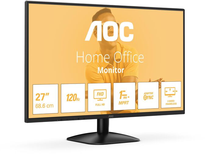 Monitor AOC 27" 24B31H IPS FHD 120Hz 1ms image number 12