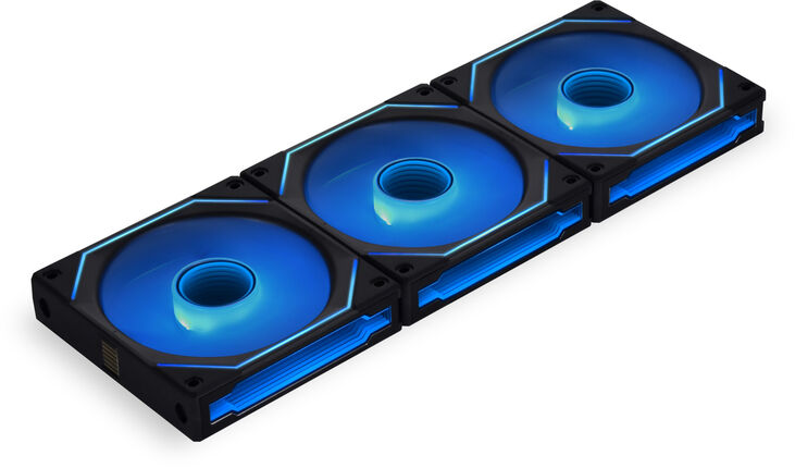 Ventilador Lian Li UNI FAN SL120 Infinity RGB PWM Negro 120mm (Pack 3) image number 1