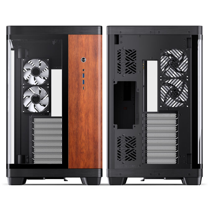 Caja ATX Jonsbo TK-4 Madera Vidrio Tempelado Negro image number 14