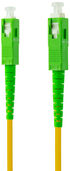 Cable de Fibra Óptica NanoCable SC/APC-SC/APC Monomodo Simplex LSZH 5 M Amarillo image number null