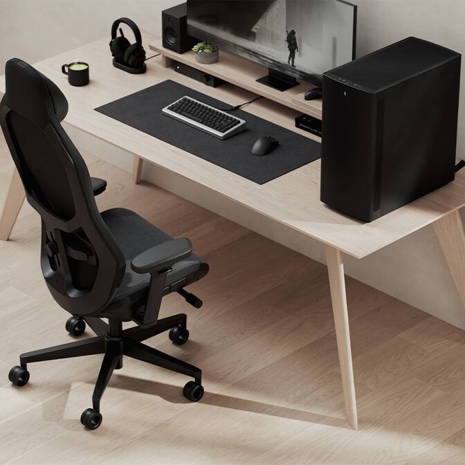 Silla Ergonomica Fractal Design Refine 2 Fabric Dark image number 2