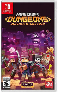 Juego Nintendo Switch Minecraft Dungeons Ultimate Edition