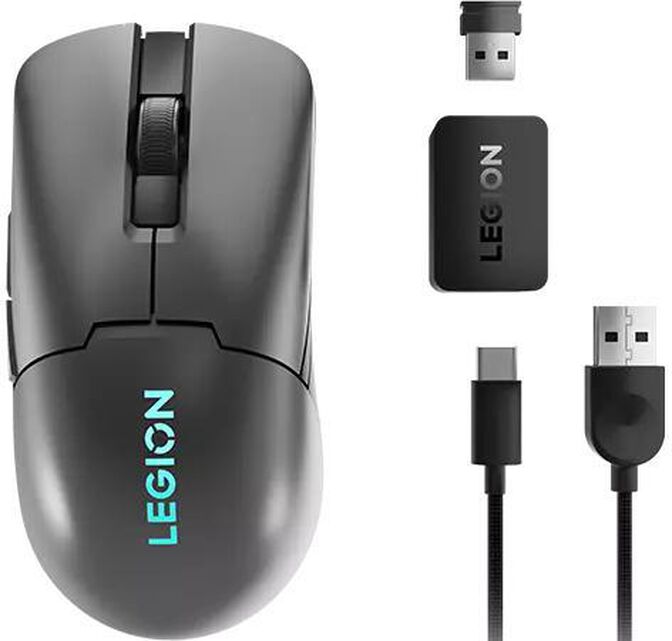 Rat&oacute;n Lenovo Legion M600s QI Wireless RGB Gaming Branco image number 1