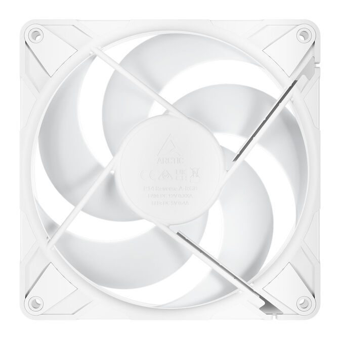 Ventilador Arctic P14 PRO Reverse PWM A-RGB 140mm (Pack 3) - Branco image number 6