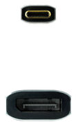 Adaptador NanoCable USB-C para DisplayPort 8K 15 CM Alum&iacute;nio image number null