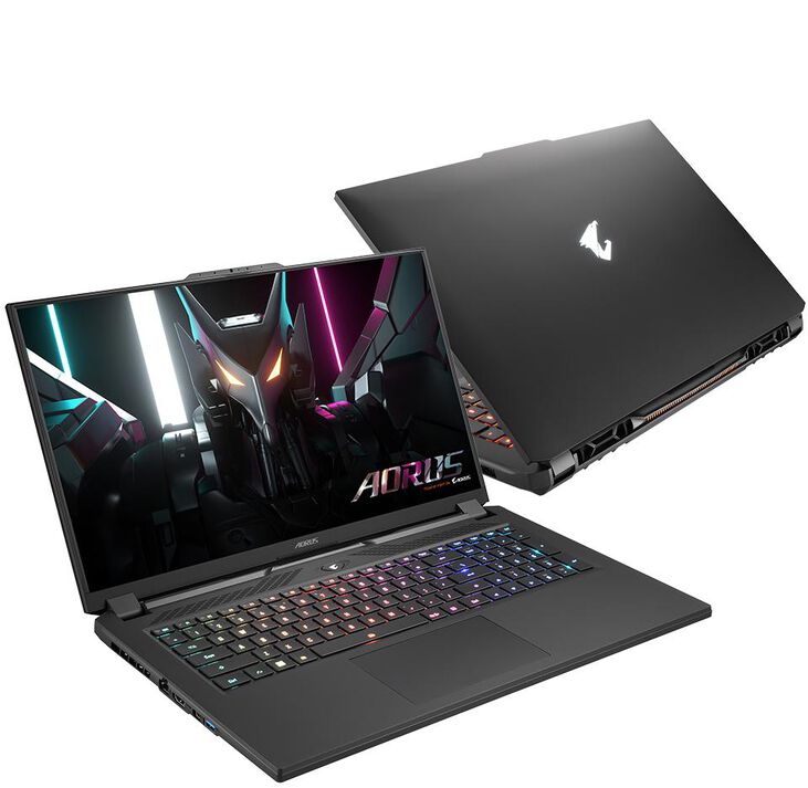 GIGABYTE AORUS 17H BXF-74PT554SH Intel® Core™ i7 i7-13700H Portátil 43,9 cm (17.3") Full HD 16 GB DDR5-SDRAM 1 TB SSD NVIDIA GeForce RTX 4080 Wi-Fi 6E (802.11ax) Windows 11 Home Portugués Negro image number 2