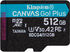 Tarjeta de Memoria Kingston Canvas Go! Plus Gen4 200MB/s MicroSDXC UHS-I U3 V30 A2 512GB image number null