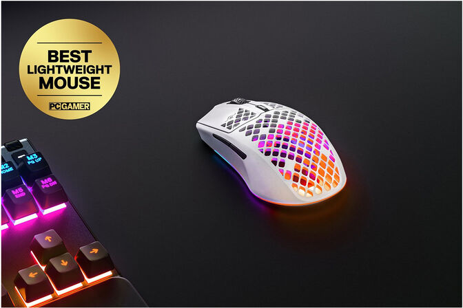Rat&oacute;n Steelseries Aerox 3 Wireless Snow image number 4