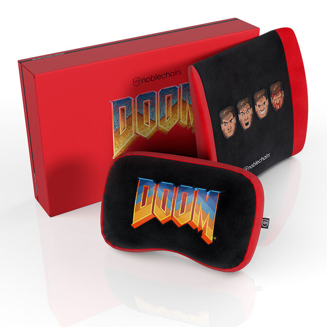 Juego de Almohadas noblechairs Memory Foam - Doom Retro Edition image number 4