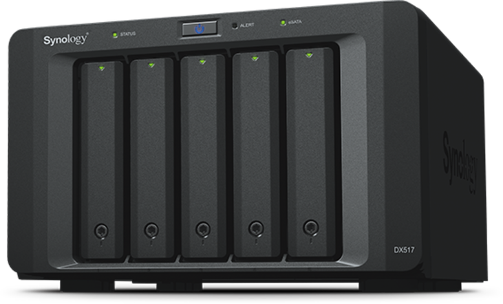 NAS Synology Unidad de Expansión DX517 image number 0