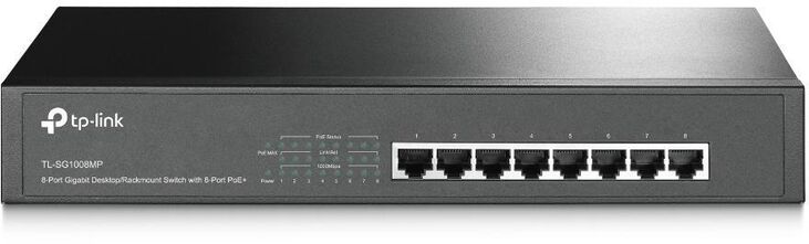 Switch TP-Link TL-SG1008MP 8 Portas Gigabit PoE+ image number 0