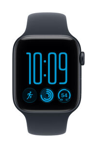 Smartwatch Apple Watch SE 3 GPS 44mm Midnight Aluminium Case with Navy Blue Sport Band - M/L