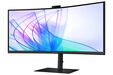 Monitor Curvo Samsung ViewFinity S6 34" S65VC VA UWQHD 100Hz USB-C (PD90W) KVM Webcam image number null