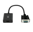 Cable Conversor Ewent VGA para HDMI c/Audio image number null
